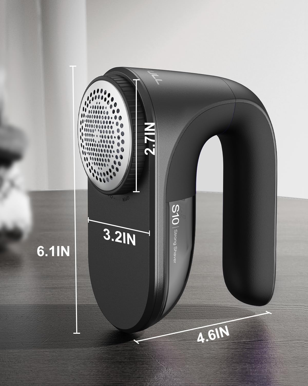 SWEETFULL Afeitadora de tela, afeitadora de pelusas, pantalla LED, removedor de pelusa recargable, desfuzzer para suéter para quitar pelusa para