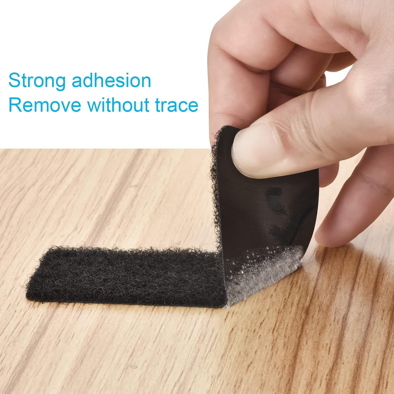 Cinta de gancho y bucle de 2 pulgadas x 16.4 pies con adhesivo, tiras de cinta de nailon resistente de nailon con adhesivo, tiras autoadhesivas de