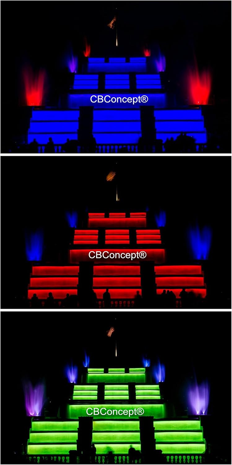CBconcept Listado UL, 30 pies, 3200 lúmenes, rojo, regulable, 110-120 V CA, tira de luz LED plana flexible, 540 unidades 3528 SMD LED, uso en