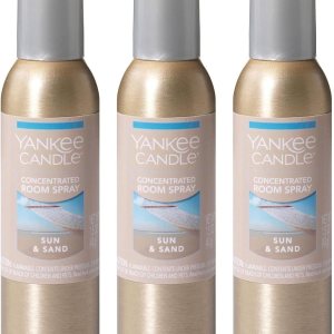 Yankee Candle Paquete de 3 spray concentrado para ambientes sol y arena Yankee Candle Paquete de 3 spray concentrado para ambientes sol y arena