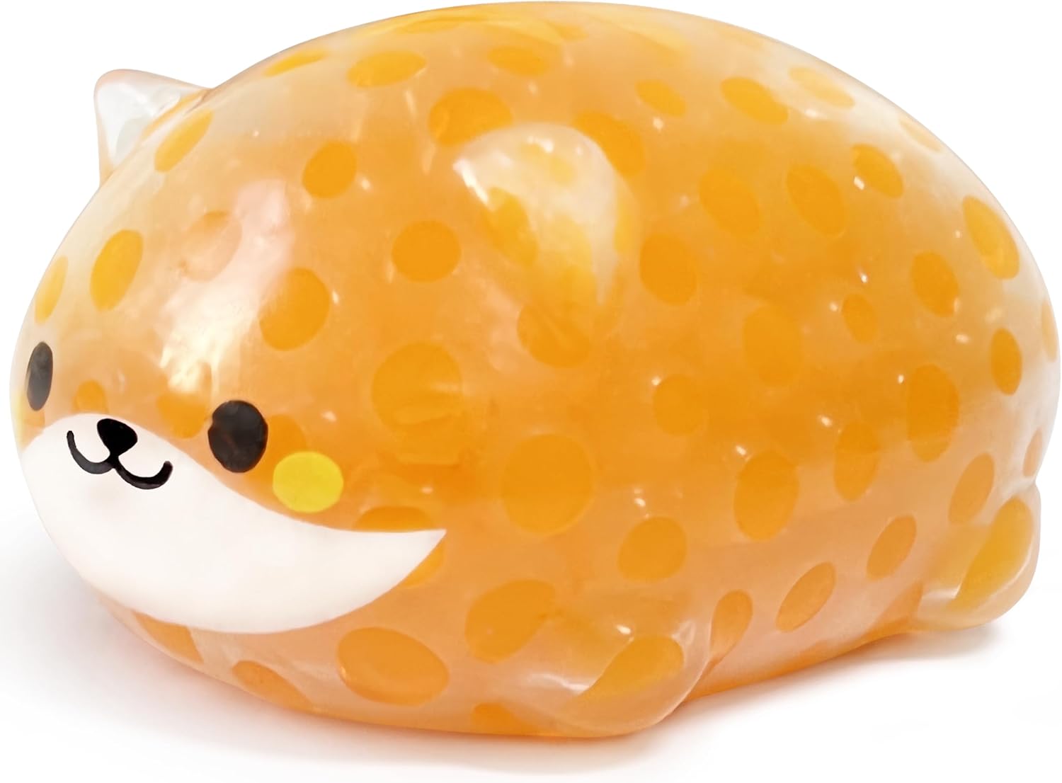 Juguetes esponjosos Shiba Lnu naranja, bolas de estrés de animales para adultos (paquete de 1) bola antiestrés, juguetes para adultos, regalos de