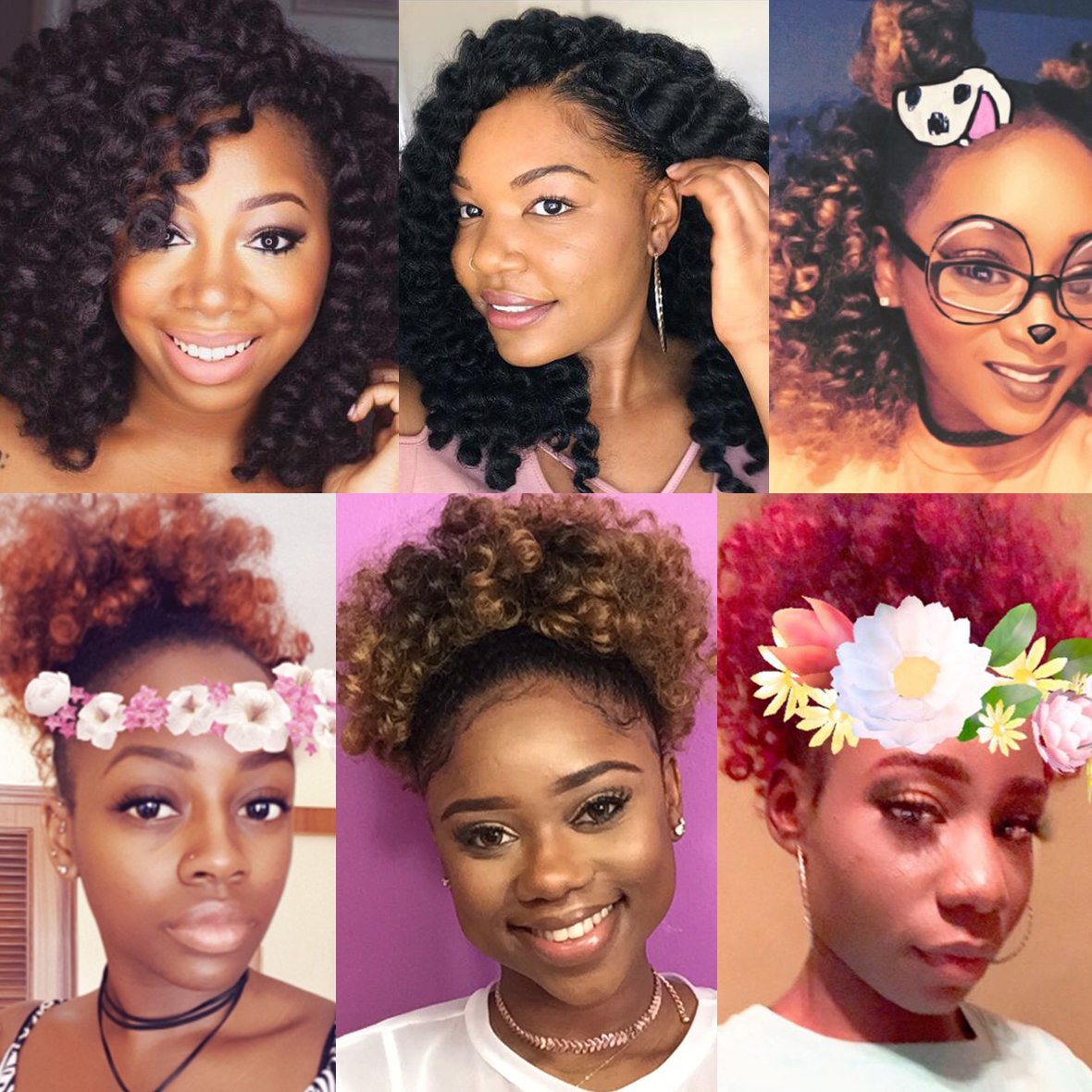 Leeven Pelo corto de 8 pulgadas de Jamaica Bounce Wand Curl Crochet Hair Senegalese Twist sintético trenzado de pelo Ombre azul Jumpy Wand Curly