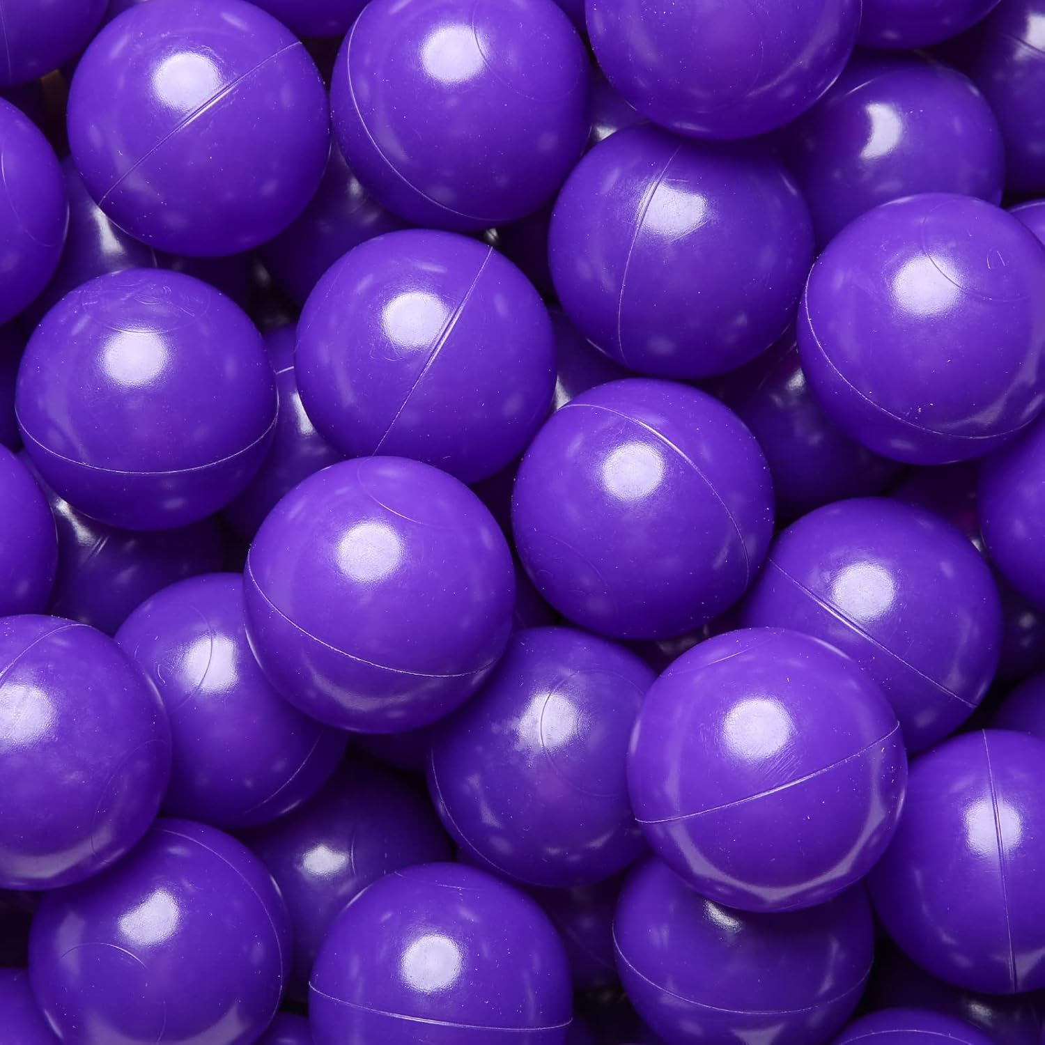 Realhaha Pelotas de 2.75 pulgadas, grandes, coloridas y duraderas, no tóxicas y sin BPA, perfectas para sala de juegos de interiorexterior,