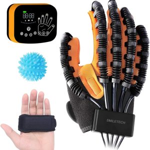 Guantes de robot de rehabilitación de manos, equipo de terapia de manos, Artritis Stroke Hemiplejia Equipo de terapia física de mano Guantes de robot de rehabilitación de manos, equipo de terapia de manos, Artritis Stroke Hemiplejia Equipo de terapia física de mano
