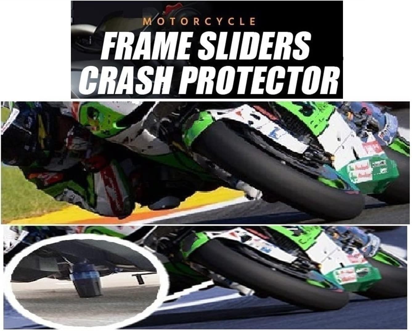 Accesorios de motocicleta Marco de protección contra caídas Almohadillas de protección anti choque Protector para Benelli TRK251 TRK 251 (color