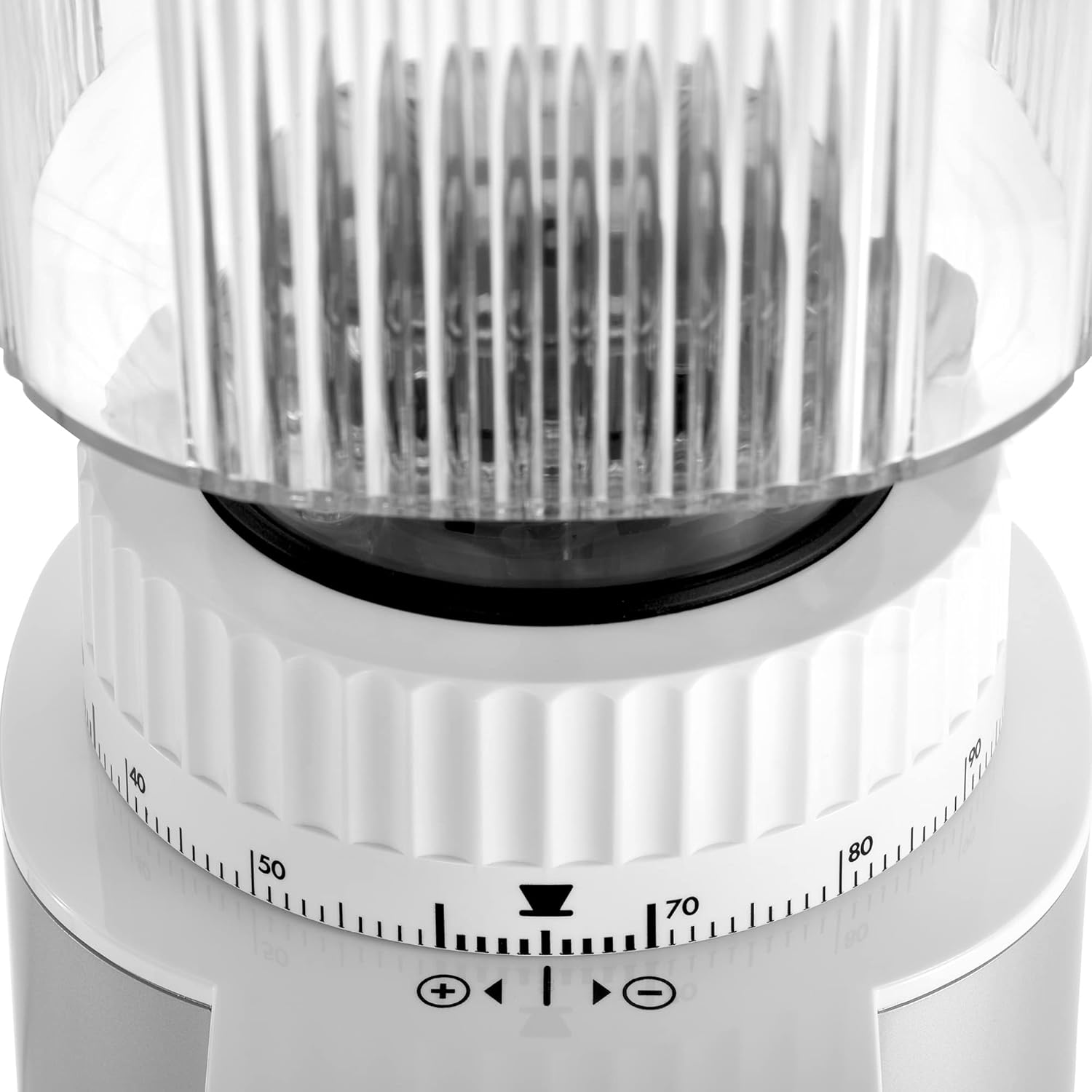 ZWILLING Enfinigy Burr – Molinillo de café eléctrico, 140 opciones de molienda de café, desde espresso hasta café de goteo, plateado