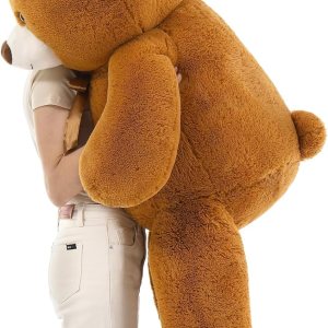 MorisMos Oso de peluche gigante de 50 pulgadas, oso de peluche, oso de peluche grande, oso de peluche suave para niños y niñas, regalo de MorisMos Oso de peluche gigante de 50 pulgadas, oso de peluche, oso de peluche grande, oso de peluche suave para niños y niñas, regalo de