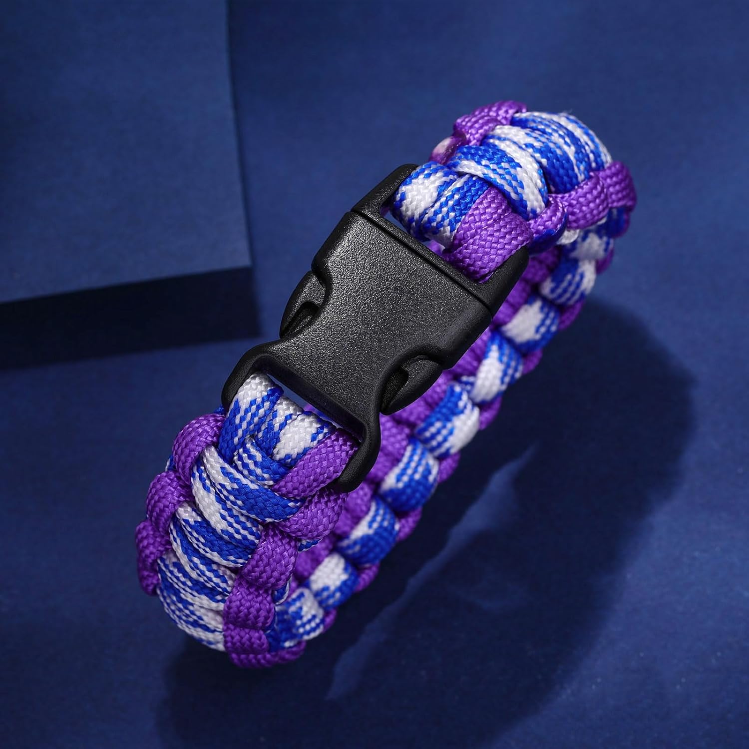 JF.JEWELRY Medical Alert Bracelet for Women  Stainless Steel Medical Emergency ID Bracelet  Paracord Braided Medical Alert Bracelet  Free Engraving