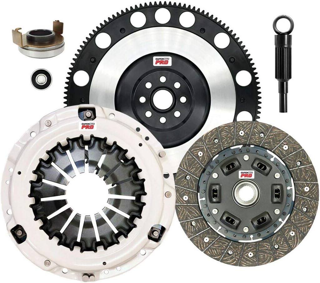 ClutchMax PRO – Kit de embrague OEM resistente con volante Chromoly compatible con Saab 9-2X, Subaru Baja, Forester, Impreza WRX, Legacy GT,