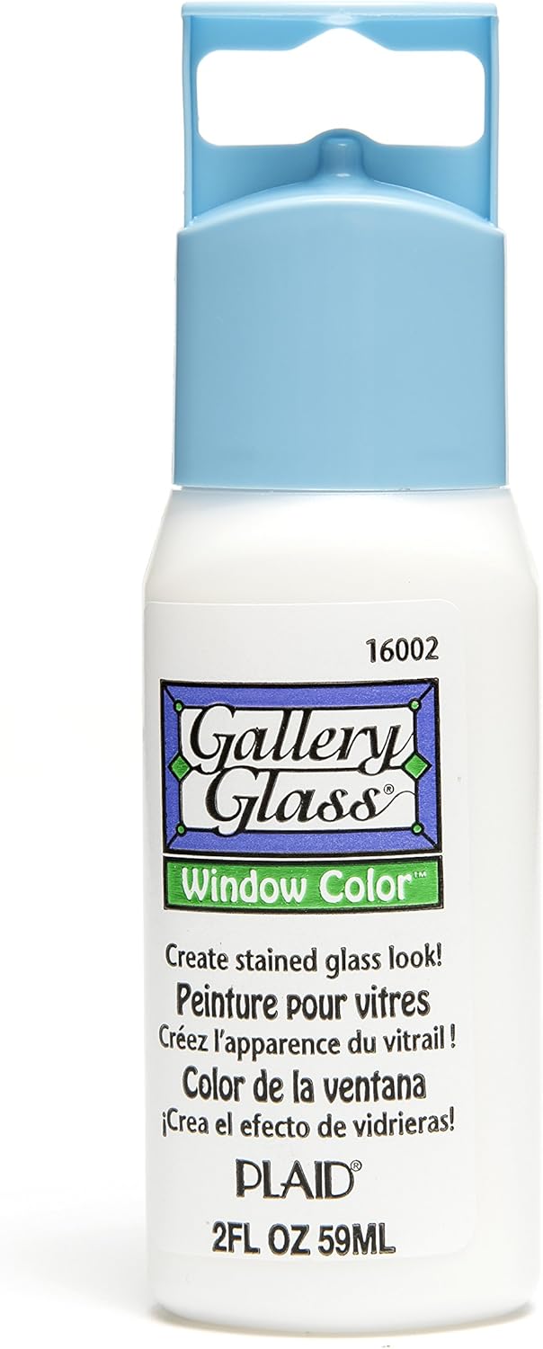 Pintura de color para ventana de vidrio de galerías a cuadros
