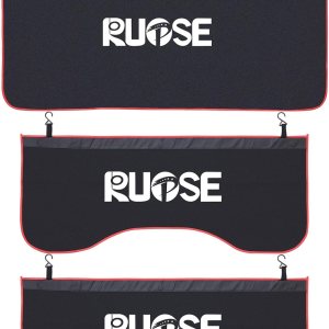 RUPSE Tapete magnético para guardabarros de mecánico automotriz, tapete protector para reparación de trabajos automotrices (negrorojo, mediano) RUPSE Tapete magnético para guardabarros de mecánico automotriz, tapete protector para reparación de trabajos automotrices (negrorojo, mediano)