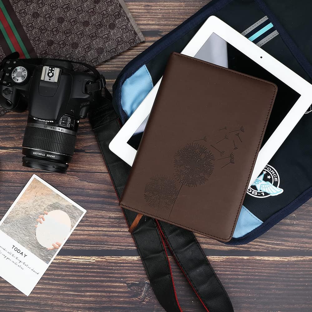 BEYONG Cuaderno de escritura, diario encuadernado en cuero para hombres y mujeres, lácteos de viaje para escribir, el mejor regalo para