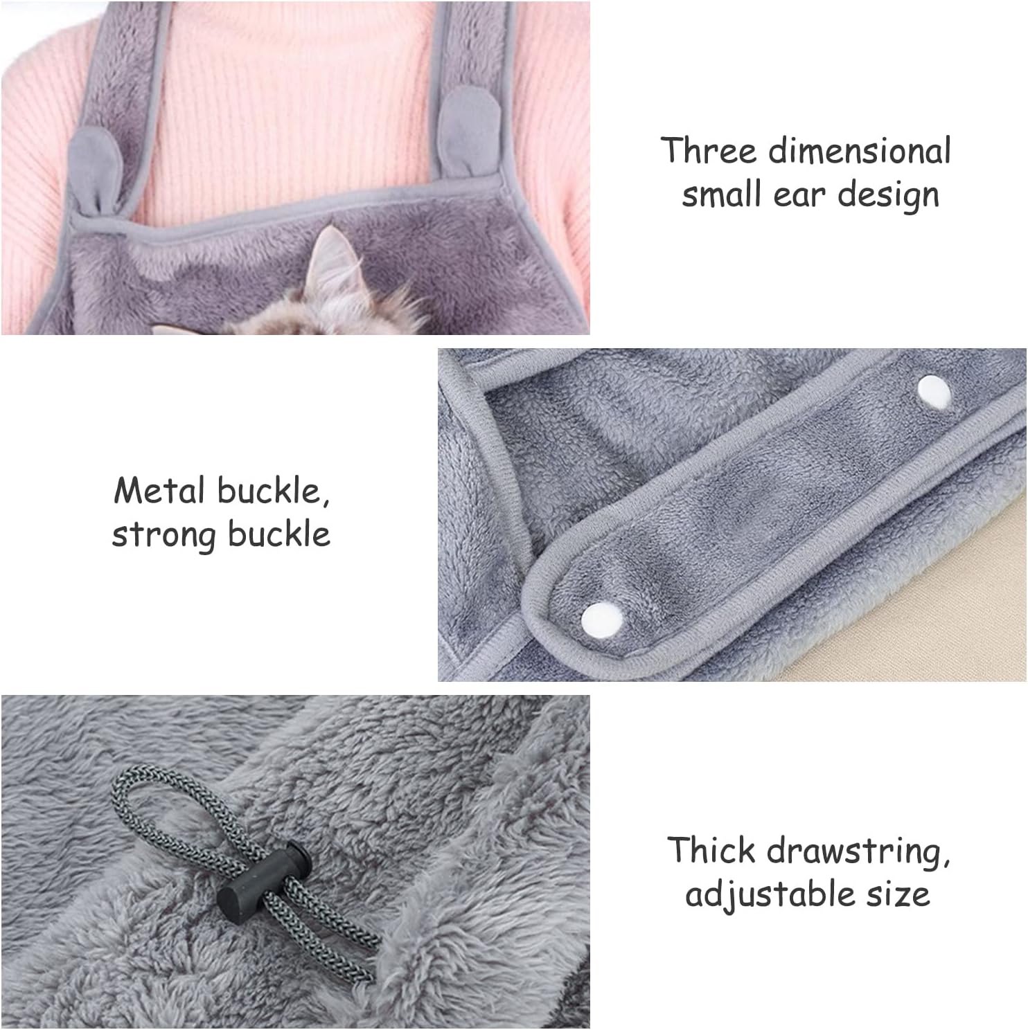 Portador para gatos y mascotas, delantal, chaleco suave, bolsa de transporte para mascotas en el hombro para mascotas, para mascotas, bolsa frontal
