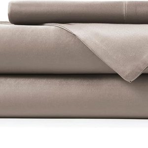 Hotel Sheets Direct – Sábanas de 100% viscosa de bambú, tamaño individual XL, refrescantes, con laterales profundos, suaves y sedosas, color arena Hotel Sheets Direct – Sábanas de 100% viscosa de bambú, tamaño individual XL, refrescantes, con laterales profundos, suaves y sedosas, color arena