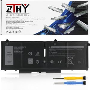 ZTHY Batería de repuesto para laptop de 58 Wh 07KRV para Dell Latitude 5430 5530 Precision 3570 P104F P104F005 P137G P137G004 Series M69D0 H4PVC ZTHY Batería de repuesto para laptop de 58 Wh 07KRV para Dell Latitude 5430 5530 Precision 3570 P104F P104F005 P137G P137G004 Series M69D0 H4PVC