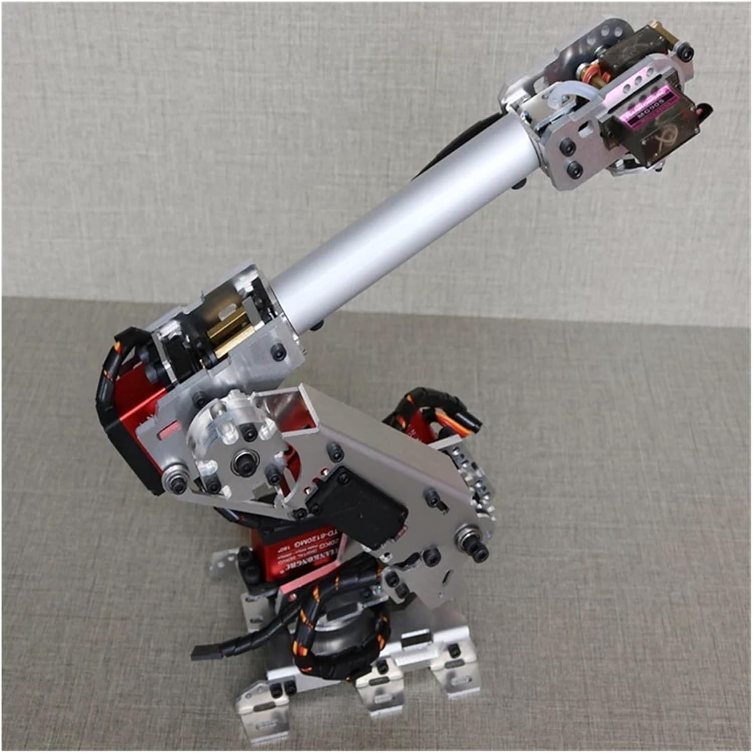 Kit de soporte de brazo robótico 7 Dof Manipulador Robot Brazo Multi-Grado de Libertad Modelo robótico Mindustrial Robot de 6 ejes de mano (color