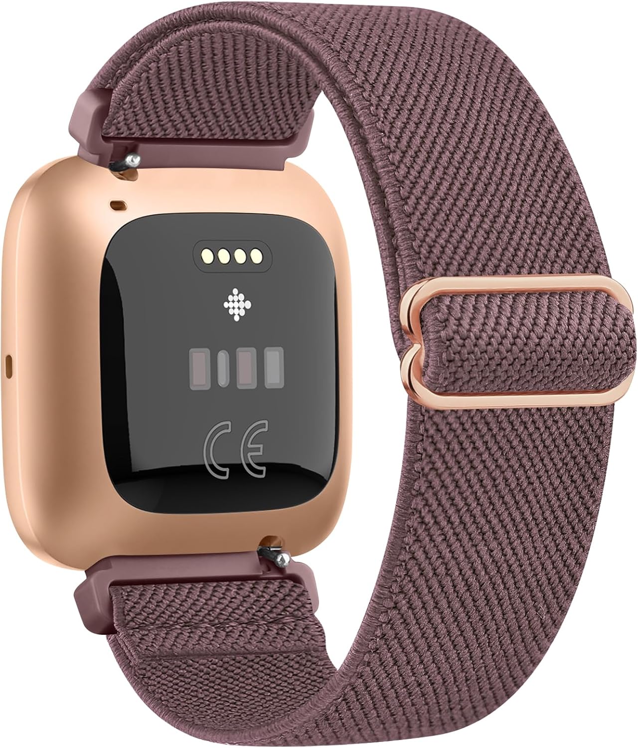 AK Banda elástica compatible con Fitbit Versa 2 BandasFitbit Versa Bandas para mujeres y hombres, correas de nailon elásticas suaves ajustables para