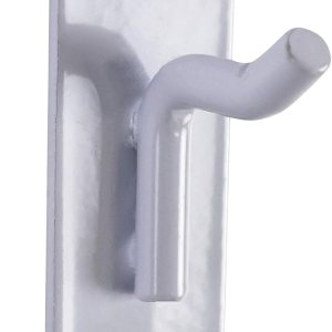 VICTORY DISPLAY & STORE FIXTURE MFG Gancho de panel de acero de grado comercial de 1 pulgada de largo, resistente – Muestra el productomercancía VICTORY DISPLAY & STORE FIXTURE MFG Gancho de panel de acero de grado comercial de 1 pulgada de largo, resistente – Muestra el productomercancía