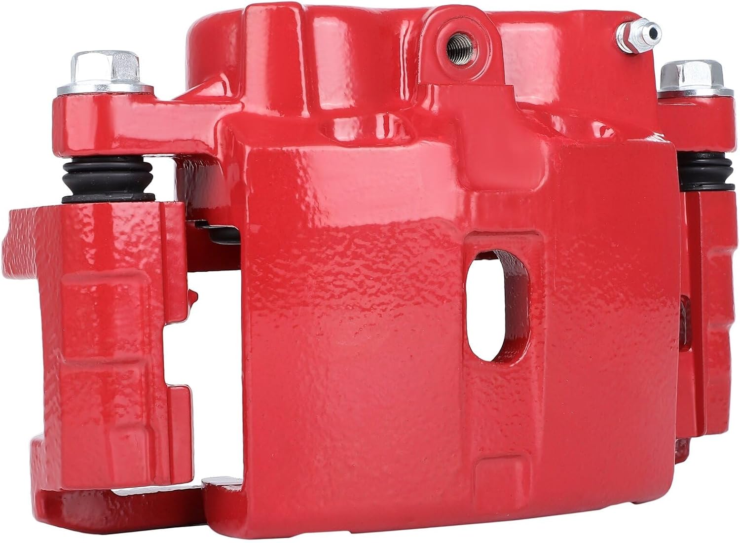 SCITOO Pinza de freno delantera derecha con soporte 18-B4728 rojo compatible para Cadillac 02-06 para Chevrolet 99-13 para GMC 99-13 para Hummer