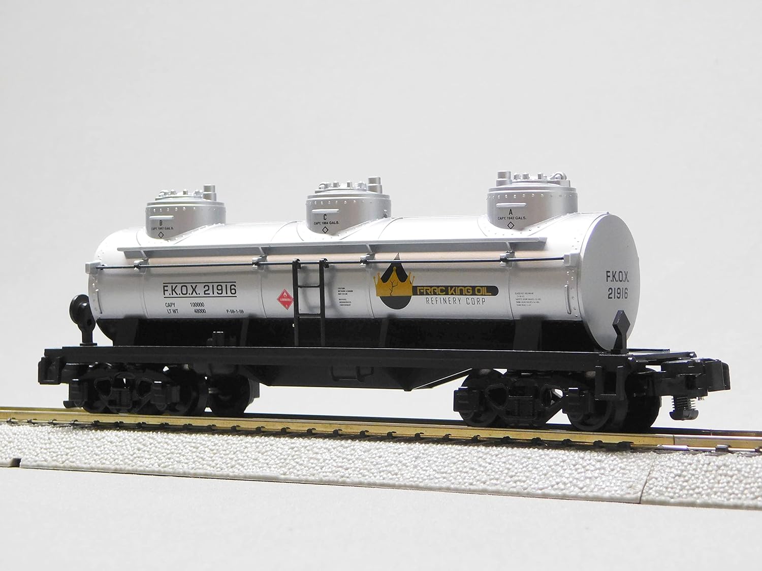 American Flyer FRAC-King 3 Dome Tank CAR #21916 calibre S