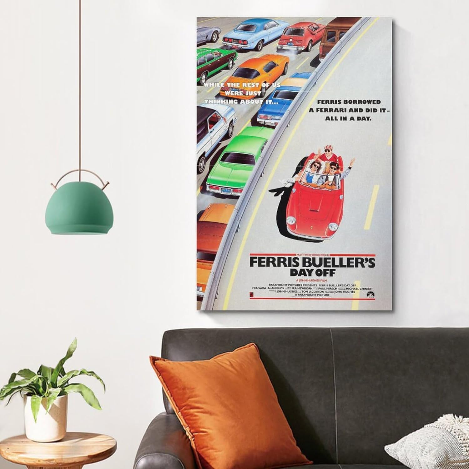 Ferris Bueller’s Day Off – Póster de lienzo y álbum de música, póster de álbum de música, pintura de pared, estética, decoración de habitación, 12 x