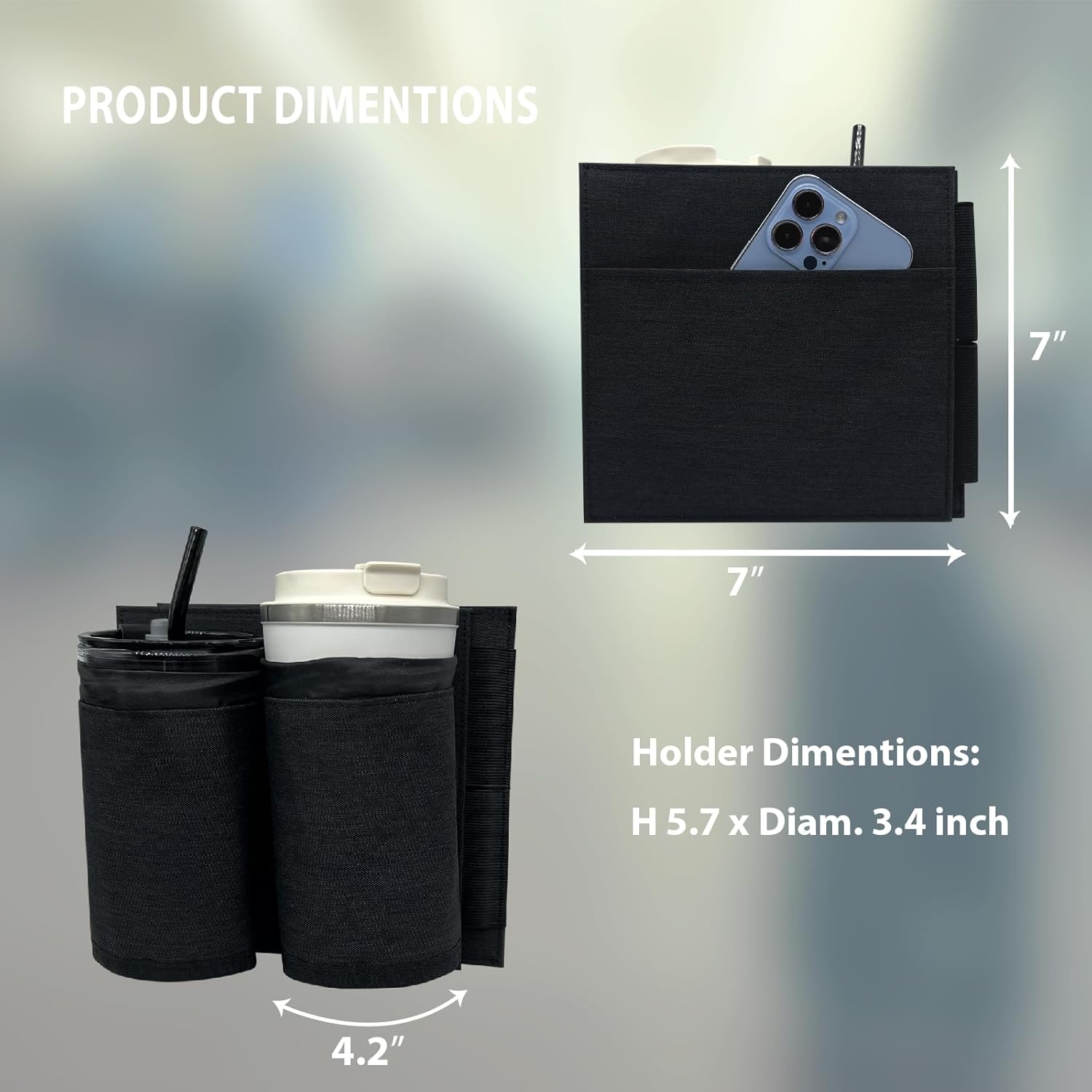 Portavasos de equipaje de viaje, portador de bebidas Vethers, accesorio para portavasos de equipaje, maleta de mano gratis para bebidas, bebidas,