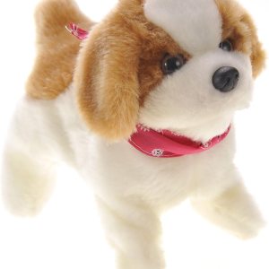 AZ Trading & Import PT03B Lindo cachorro de salto mortino ladra, se sienta, camina y voltea AZ Trading & Import PT03B Lindo cachorro de salto mortino ladra, se sienta, camina y voltea