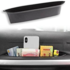 1 caja de almacenamiento con asa, organizador de bandeja de almacenamiento para pasajeros, caja de accesorios compatible con Jeep Wrangler JK JKU 1 caja de almacenamiento con asa, organizador de bandeja de almacenamiento para pasajeros, caja de accesorios compatible con Jeep Wrangler JK JKU