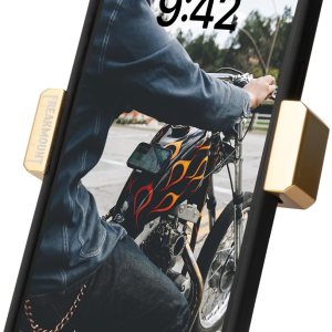 Billet – Soporte magnético para teléfono, accesorios de motocicleta Harley Davidson de aluminio macizo, se adapta a casi todos los teléfonos, color Billet – Soporte magnético para teléfono, accesorios de motocicleta Harley Davidson de aluminio macizo, se adapta a casi todos los teléfonos, color