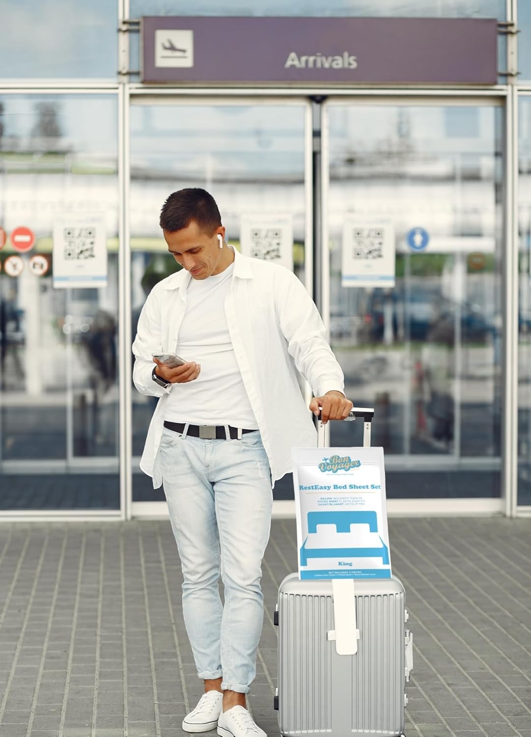 1 unidad Sábanas desechables de alta calidad para viajes (hotel, viaje de negocios, crucero, AirBnB, camping, cabaña). Sábanas desechables de viaje