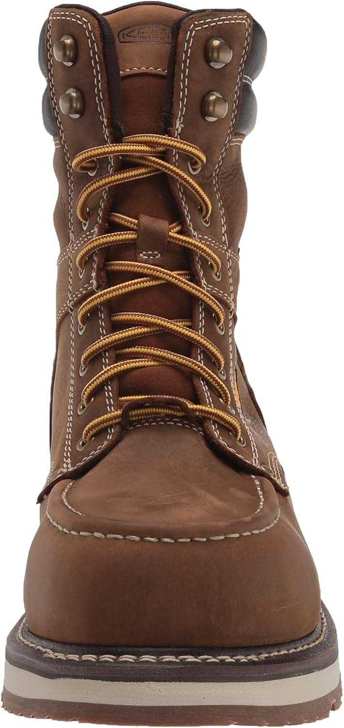 KEEN Utility Botas de trabajo Cincinnati8inchWaterproof Composite ToeWedge para hombre
