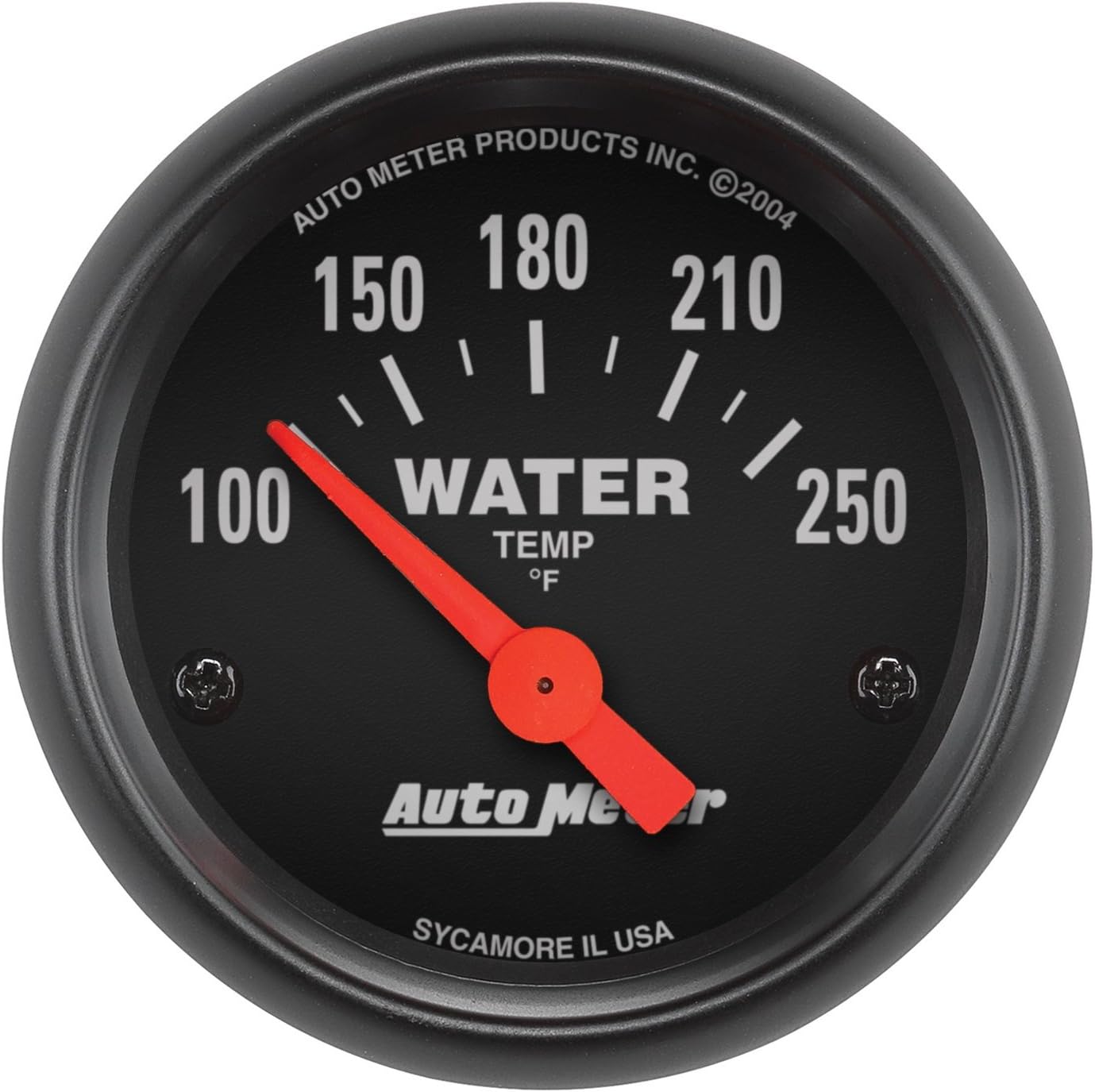 Auto Meter 2635 Medidor de temperatura de agua electrónico, serie Z