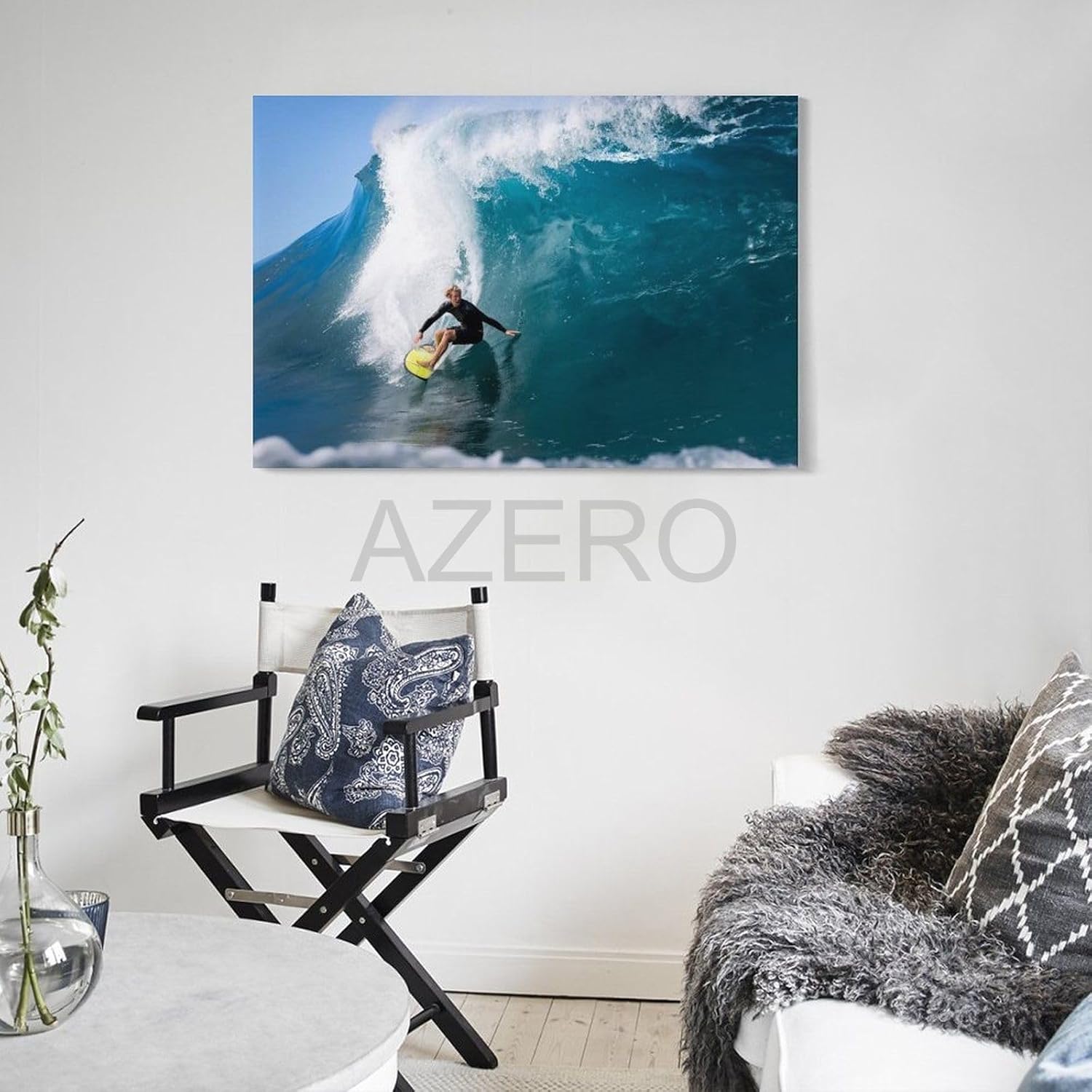 GIISH John John Florence – Póster de arte de surf HD, pintura en lienzo, póster de arte de pared para dormitorio, sala de estar, decoración de 08 x