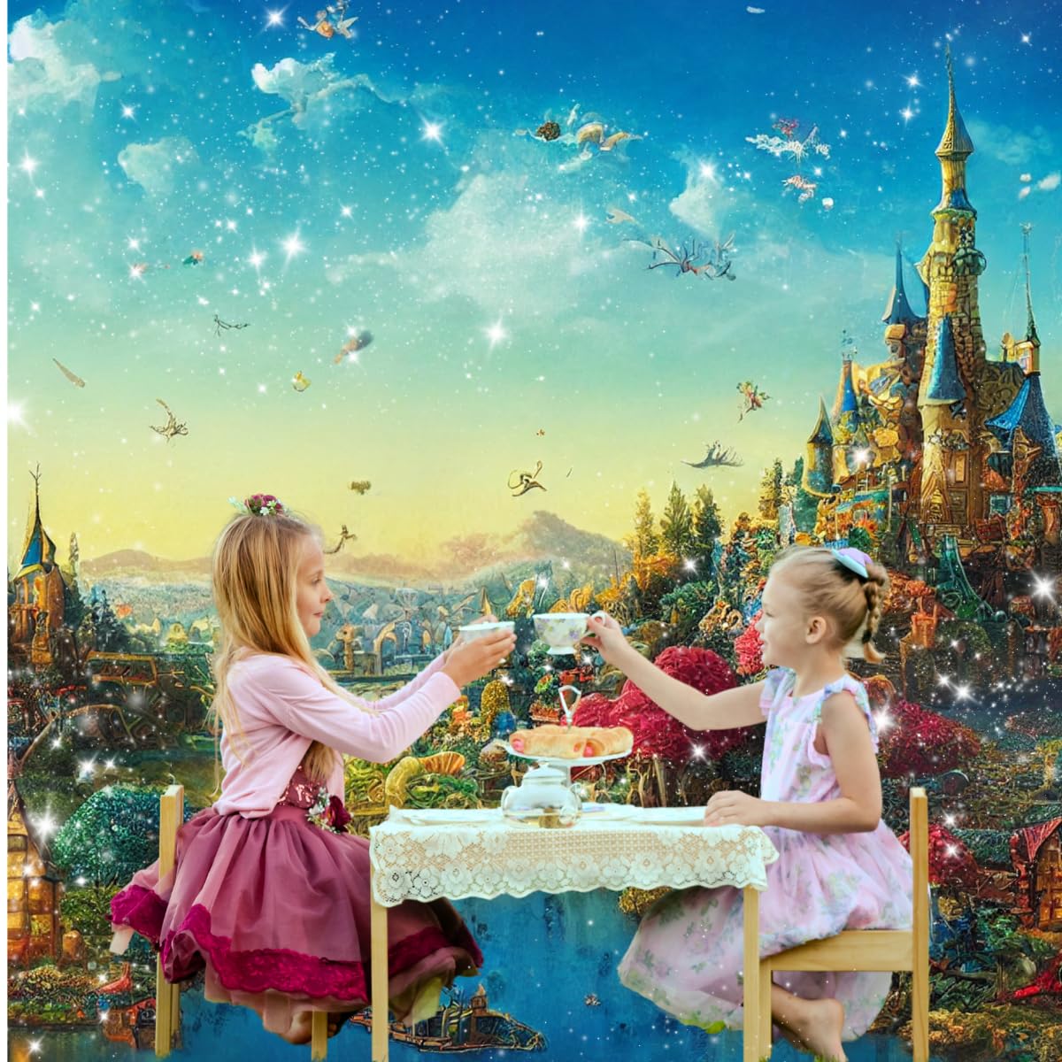 Té Royal-Tea de Bellasia. Té afrutado sin cafeína para niños. Regalo único de Tisane de fruta sin azúcar para niños. Fiesta de té de princesa