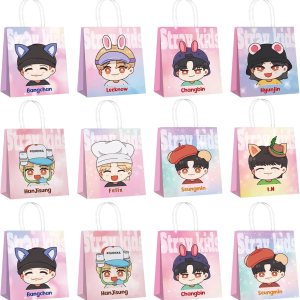 12 bolsas de regalo para niños callejeros, bolsas de fiesta para niños callejeros, mercancía para suministros de decoración de fiesta de cumpleaños 12 bolsas de regalo para niños callejeros, bolsas de fiesta para niños callejeros, mercancía para suministros de decoración de fiesta de cumpleaños