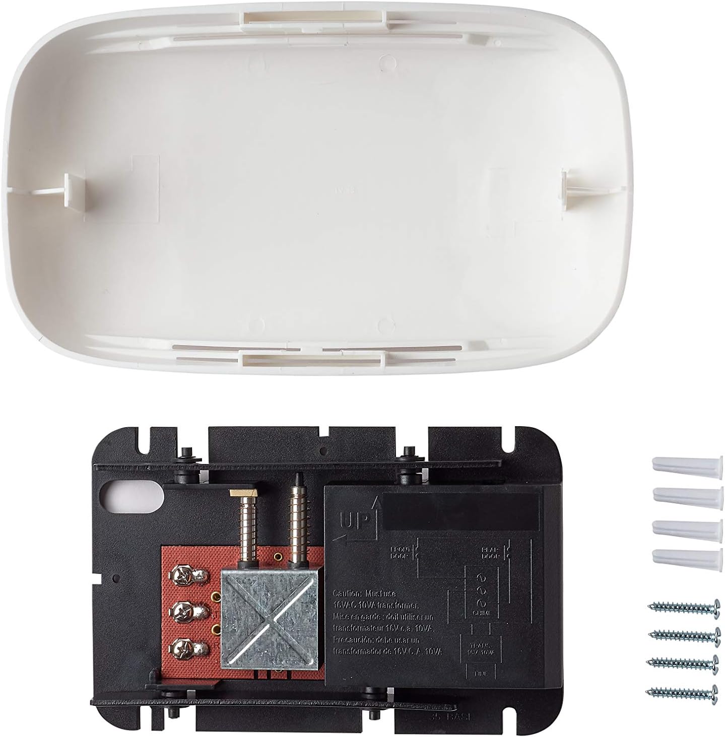 Newhouse Hardware CHM2 – Timbre de puerta, color blanco