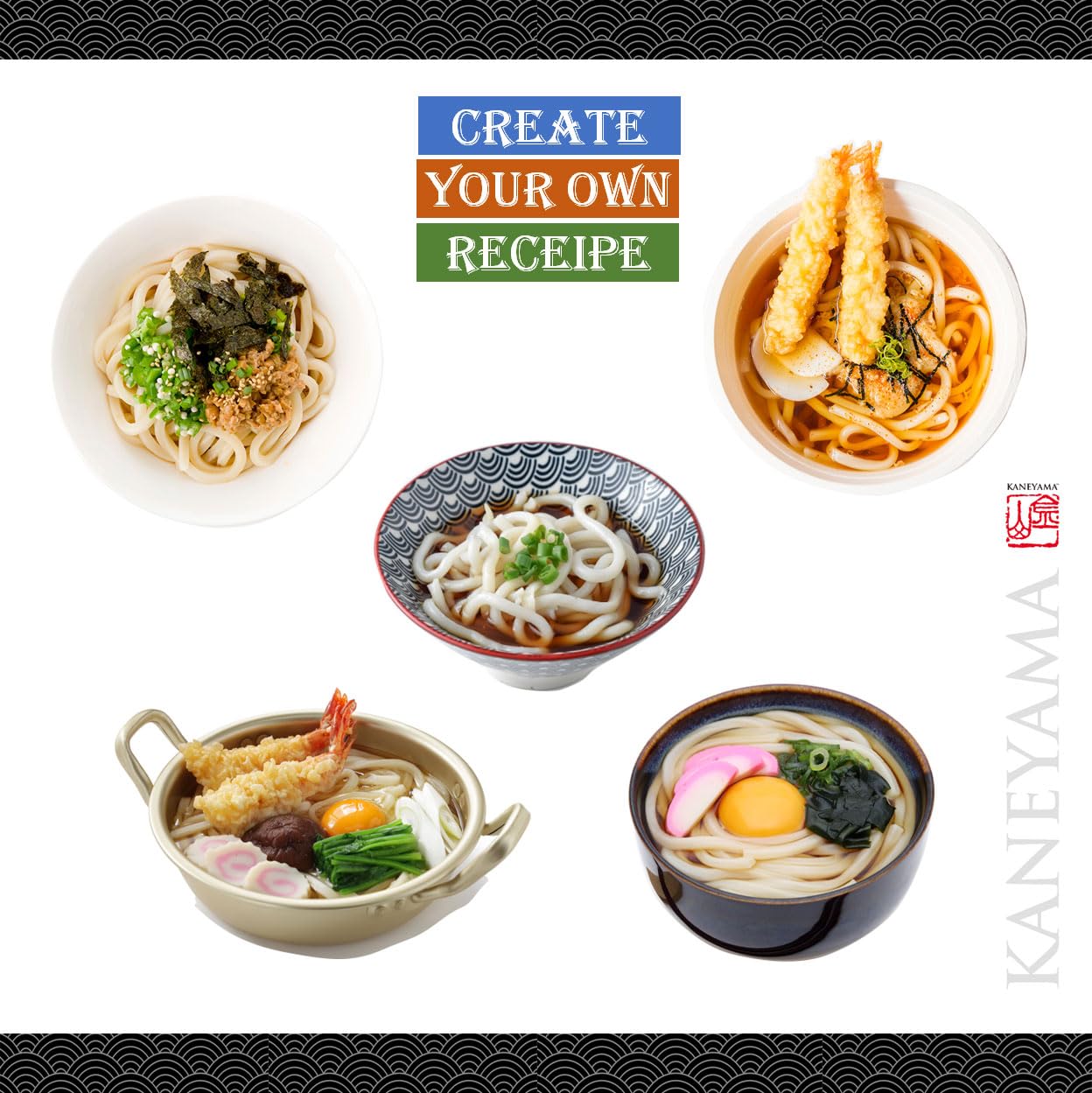 Kaneyama Taza de sopa de fideos, Udon de estilo japonés, sabor picante Shoyu-Kimchi, fideos frescos masticables instantáneos y aptos para