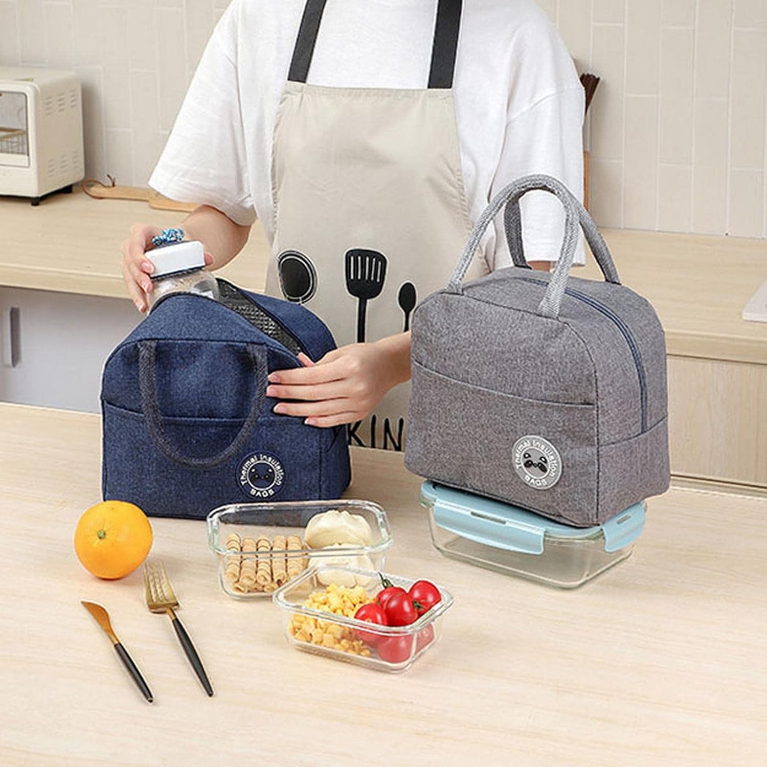 Lonchera portátil catiónica para almuerzo con aislamiento térmico, bolsa de aislamiento térmico, bolsa de aislamiento térmico, bolsa de aislamiento