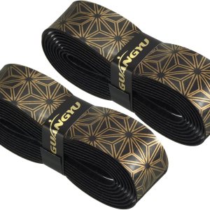 PATIKIL Agarre de raqueta con crestas de amortiguación, cinta de agarre de poliuretano gruesa, antideslizante, absorbente para caña de pescar de PATIKIL Agarre de raqueta con crestas de amortiguación, cinta de agarre de poliuretano gruesa, antideslizante, absorbente para caña de pescar de