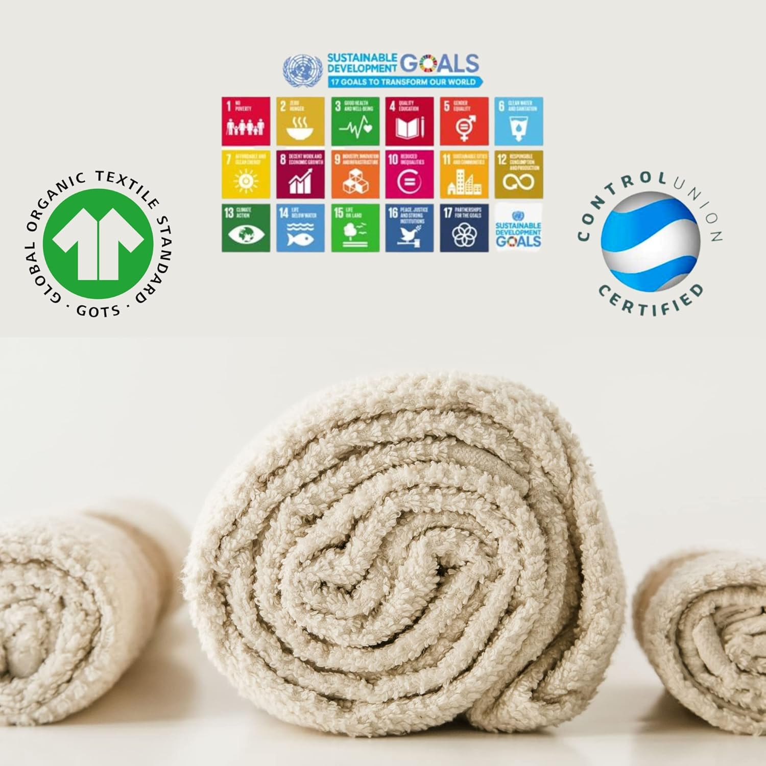 Toalla de baño de cáñamo – Toalla de baño de calidad de spa de mezcla de algodón orgánico de secado rápido – 55% cáñamo, 45% algodón orgánico
