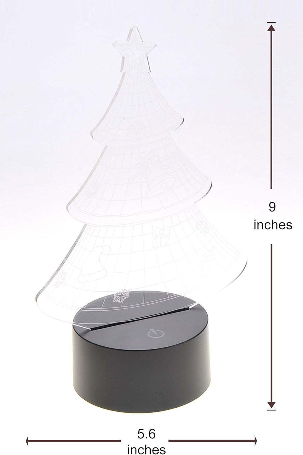 AZ Trading & Import TG2823 – Luces LED de precisión cortadas con láser para árbol de Navidad, multicolor