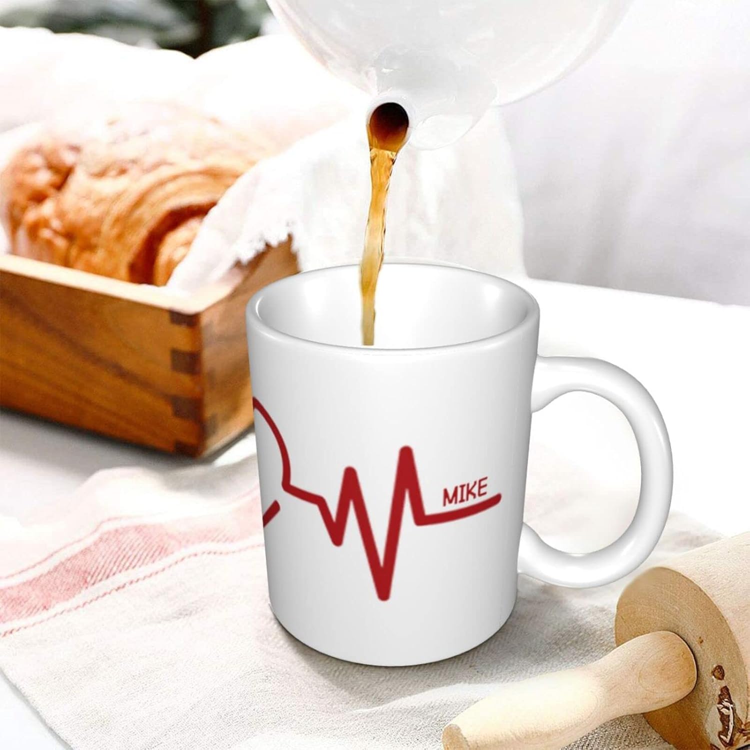 Taza de café personalizada para el día de San Valentín, regalos para él y ella, para novio, novia, taza divertida personalizada para pareja, regalo