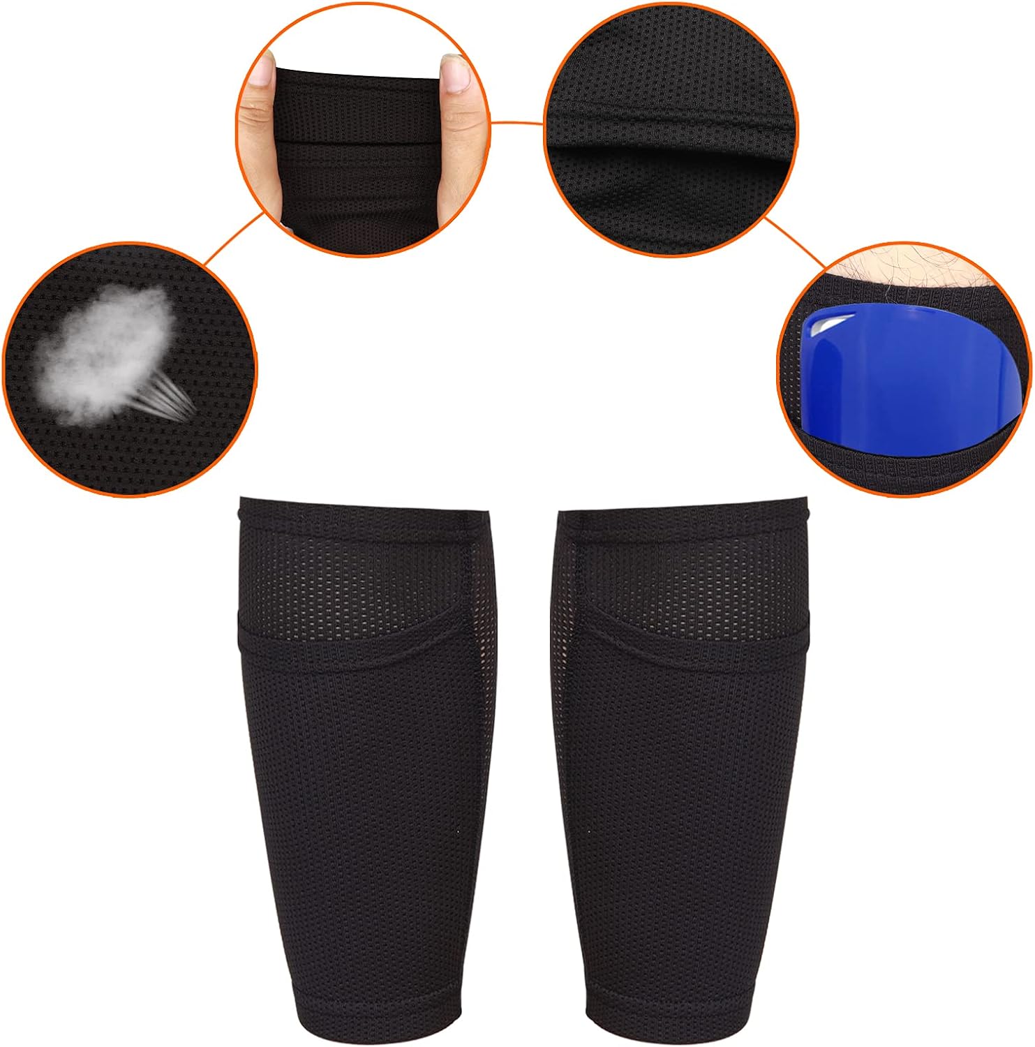 Soccer Shin Guards for Kids Youth Adults,Shin Guards Sleeves Shin Pads for Boys Girls,Shin Guards Soccer Youth,Kids Shin Guards for Soccer Boys