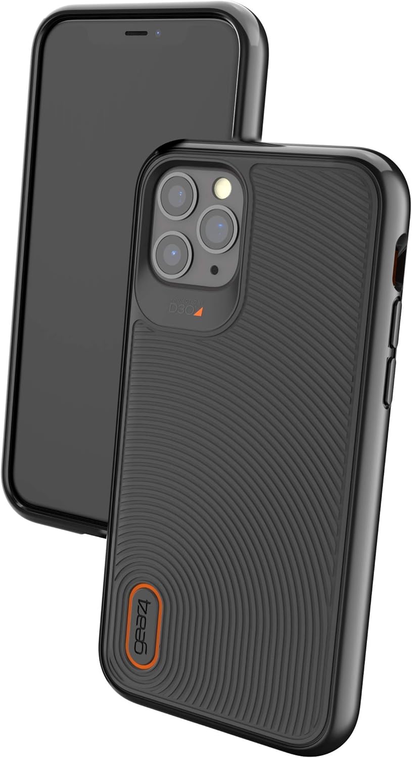 ZAGG Gear4 Battersea – Funda compatible con iPhone 11 Pro, protección avanzada contra impactos con tecnología D3O integrada, funda para teléfono,