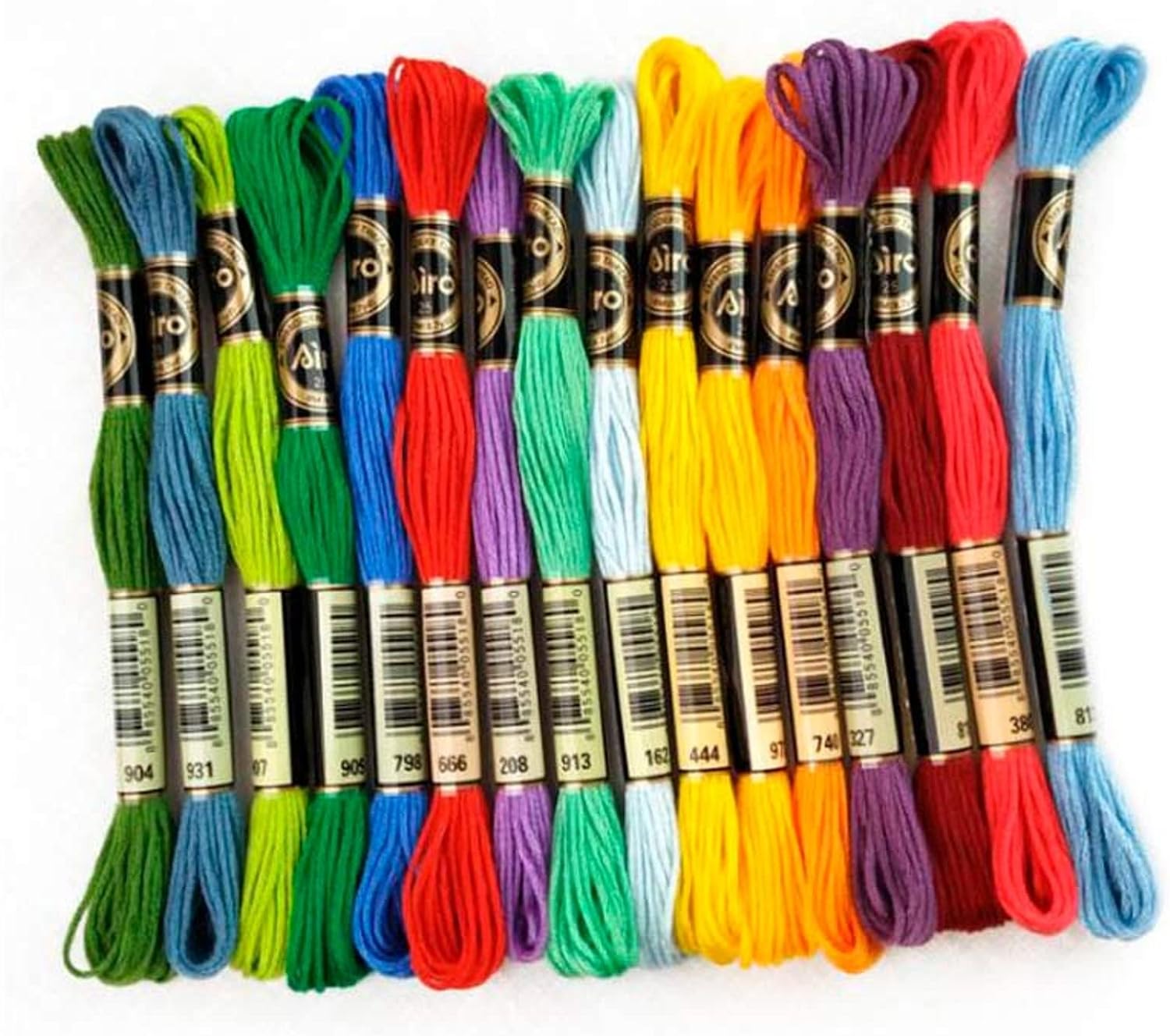 150 hilos de bordado de color arcoíris, hilo de bordar, hilos de punto de cruz, pulseras, pulseras de amistad para punto de cruz, bordado a mano,