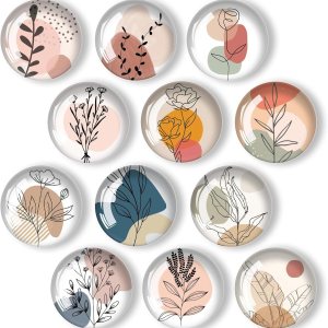 Imanes para refrigerador para adultos, 12 unidades, imanes decorativos de vidrio para refrigerador, lindos y coloridos y fuertes para refrigerador, Imanes para refrigerador para adultos, 12 unidades, imanes decorativos de vidrio para refrigerador, lindos y coloridos y fuertes para refrigerador,