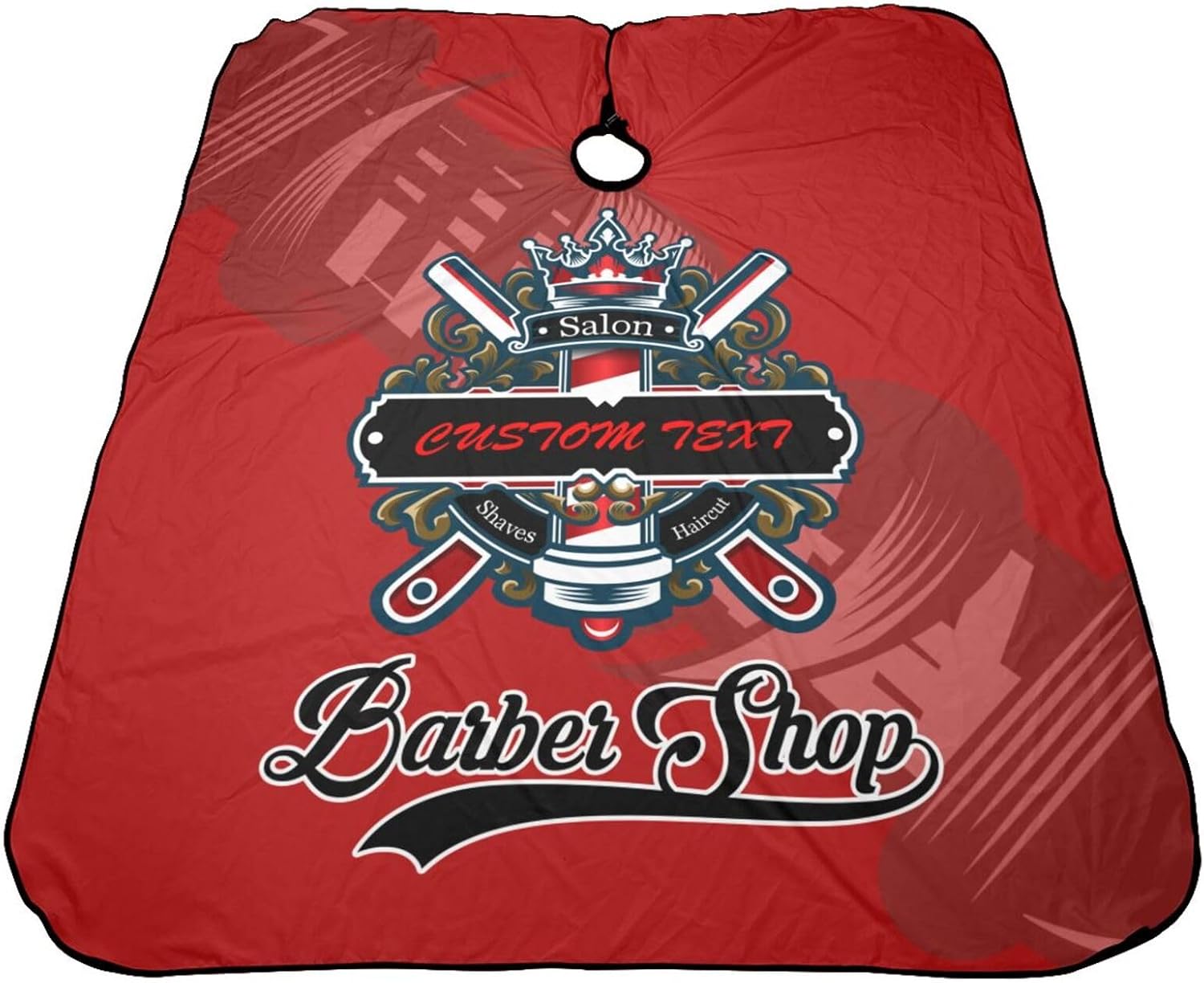Capa de peluquero personalizada para peluquería, capa de salón de corte de pelo personalizada para hombres, capa de corte personalizada