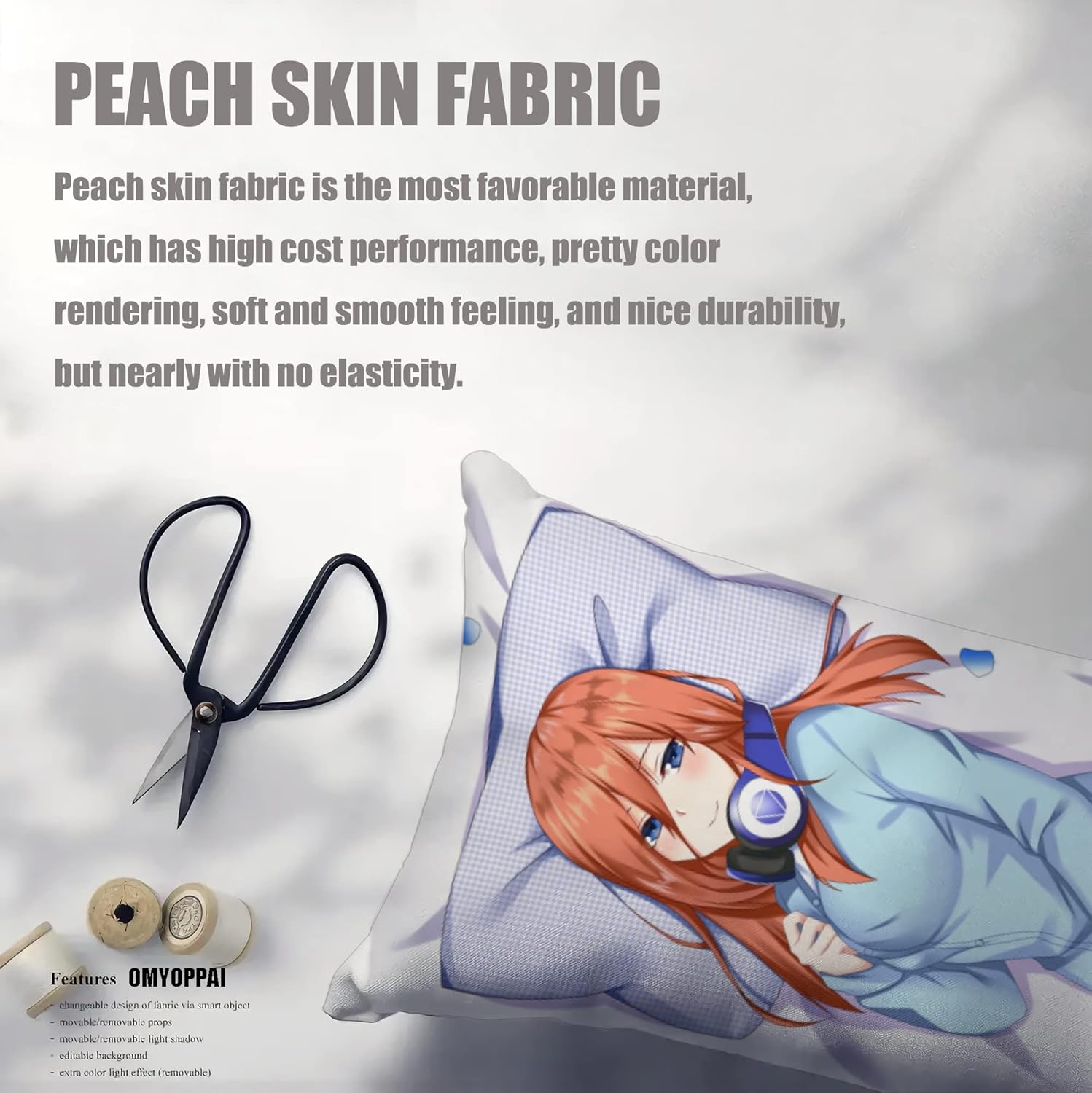 Anime The Quintessential Quintuplets Funda de almohada impresa de doble cara Comic Nakano Miku Waifu Hugging Body Pillow Case Regalo para Otaku