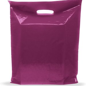 Purple Merchandise – Bolsas de plástico para compras, paquete de 100 unidades de 9 x 12 pulgadas con 1.5 mil de grosor, asas troqueladas, perfectas Purple Merchandise – Bolsas de plástico para compras, paquete de 100 unidades de 9 x 12 pulgadas con 1.5 mil de grosor, asas troqueladas, perfectas