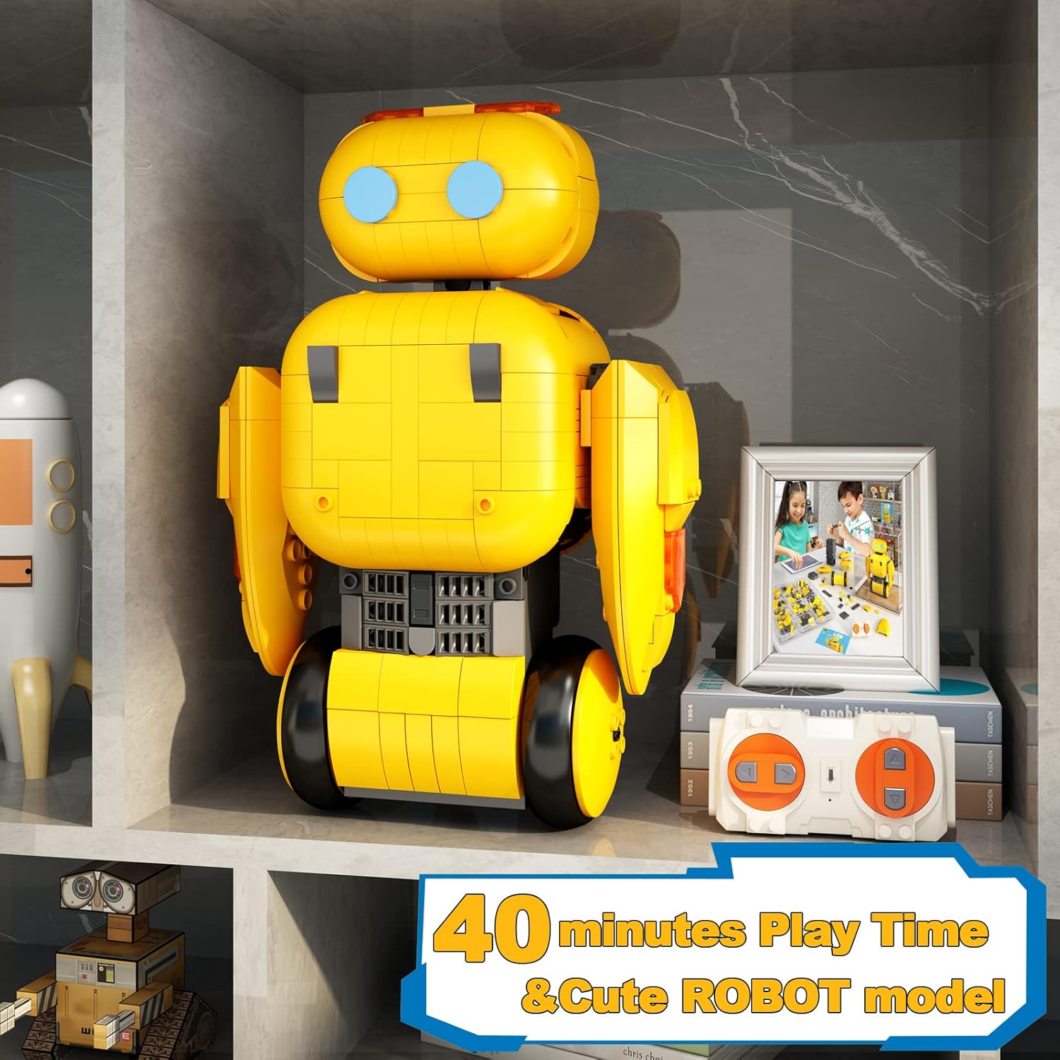 Loovio Juguetes de construcción de robot STEM para niños de 6-8-12 años, proyectos de tallo idea de regalos de cumpleaños para niños de 8, 9, 10,